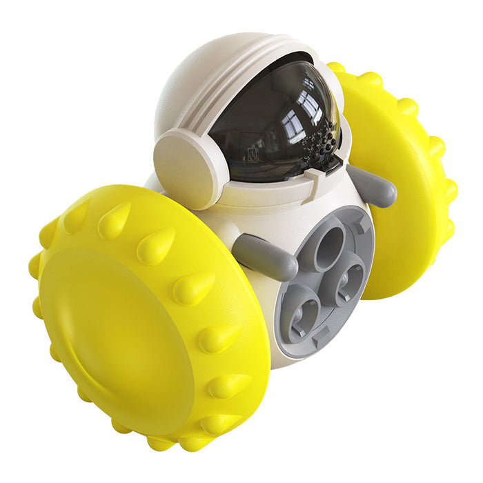 Ciepłowo Kiwająca się zabawka robot na smakołyki dla psa i kota