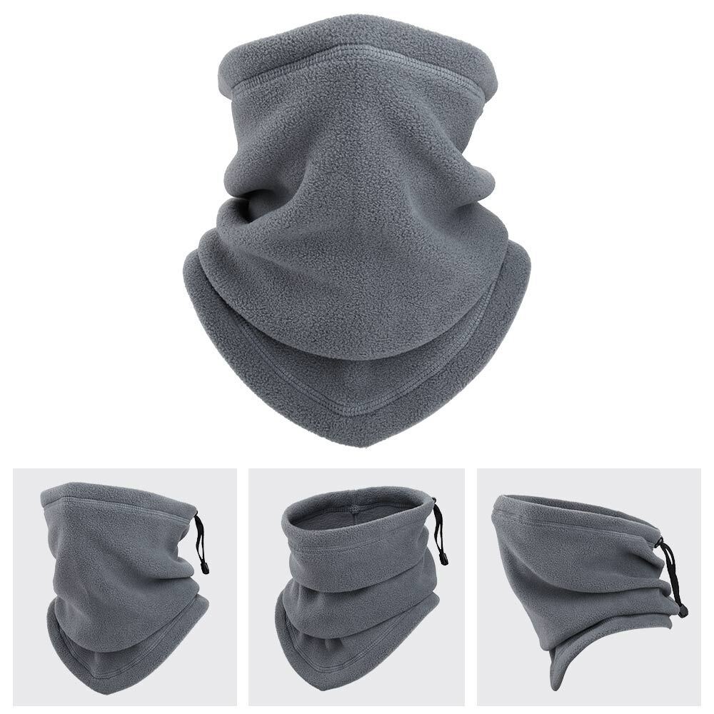 Polarowy komin zimowy na twarz, wiatroodporny, miękki, unisex, 2 kolory