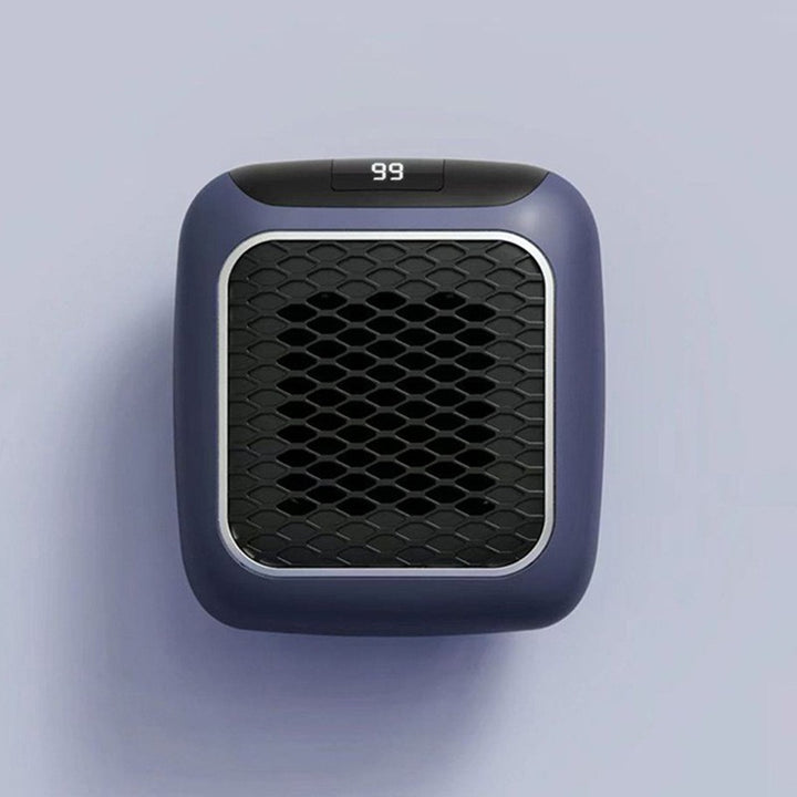 Mini termowentylator ścienny z grzałką PTC i cyfrowym termostatem, 800 W