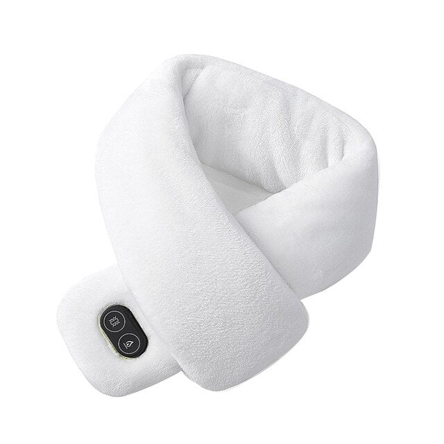 Okład grzewczy z masażem na kark i ramiona, USB, 80 x 10 cm