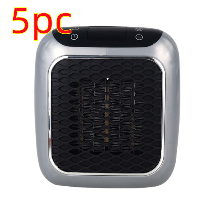 Mini termowentylator ścienny z grzałką PTC i cyfrowym termostatem, 800 W