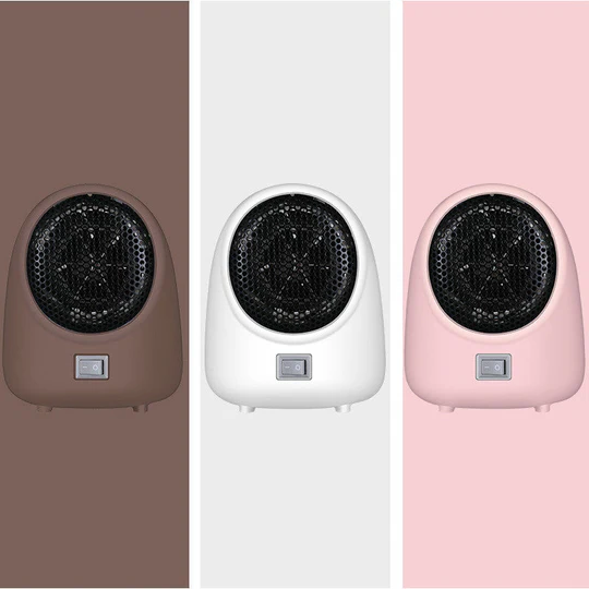 Ciepłowo™ Mini grzejnik do domu 400 W w pastelowych kolorach