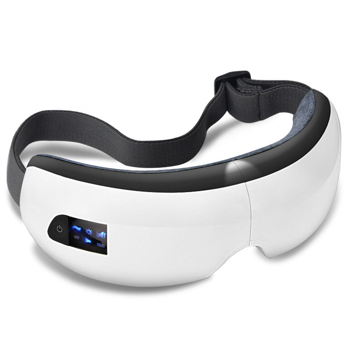 Masażer do oczu z muzyką Bluetooth, ciepłym okładem i ciśnieniem powietrza