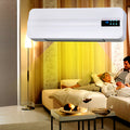 Wodoodporny termowentylator ścienny z pilotem, 1000/2000 W, do łazienki
