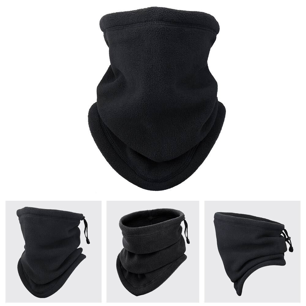 Polarowy komin zimowy na twarz, wiatroodporny, miękki, unisex, 2 kolory