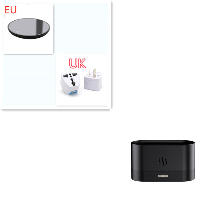 Dyfuzor zapachowy z efektem płomienia i nawilżacz powietrza
