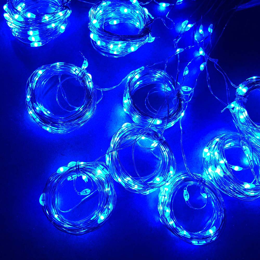 Kurtyna świetlna LED na okno z pilotem – USB, 8 trybów