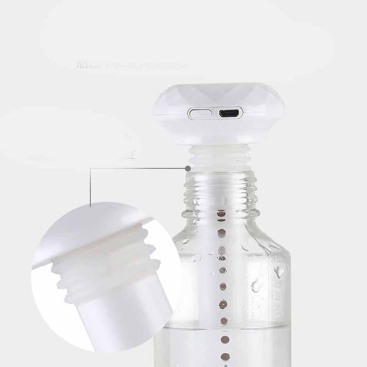 Mini nawilżacz powietrza USB z lampką LED – zimna mgiełka