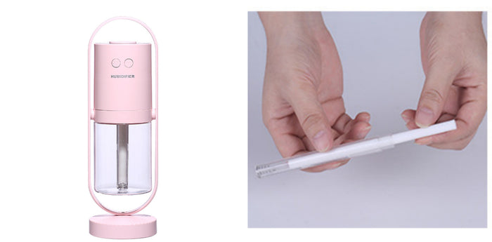 Ciepłowo Mini nawilżacz powietrza USB z projekcją i lampką nocną