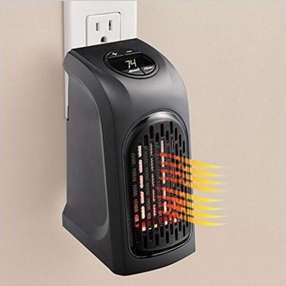 Ceramiczny termowentylator z termostatem i timerem 12 h