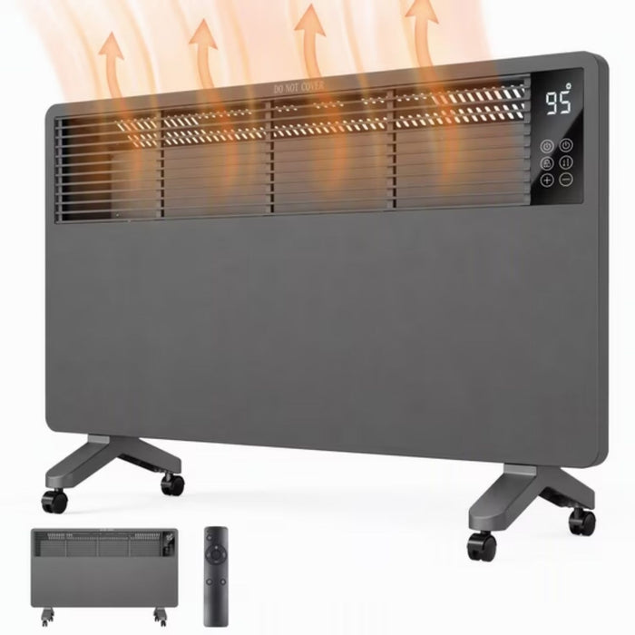 Ciepłowo Grzejnik panelowy 1500 W na kółkach lub ścianę, z pilotem