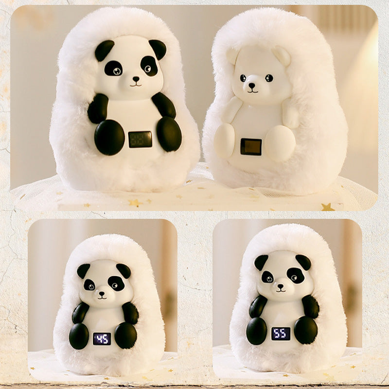 Ładowany pluszowy ogrzewacz do rąk miś polarny lub panda – Ciepłowo