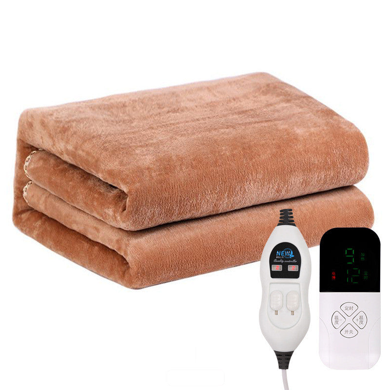 Elektryczny koc grzewczy flanelowy z 9 poziomami temperatury, 120 W