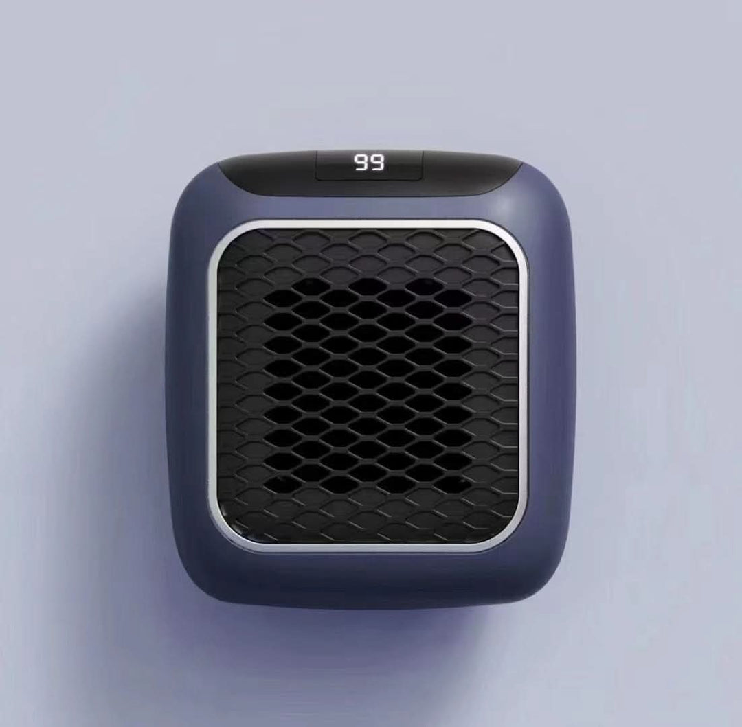 Elektryczny grzejnik ścienny z pilotem, mini termowentylator