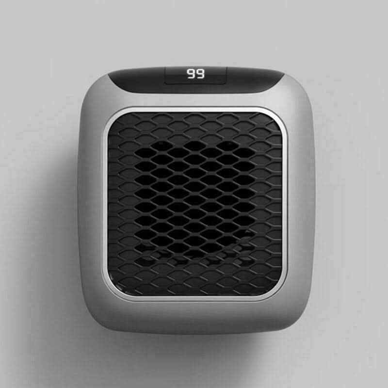 Elektryczny grzejnik ścienny z pilotem, mini termowentylator