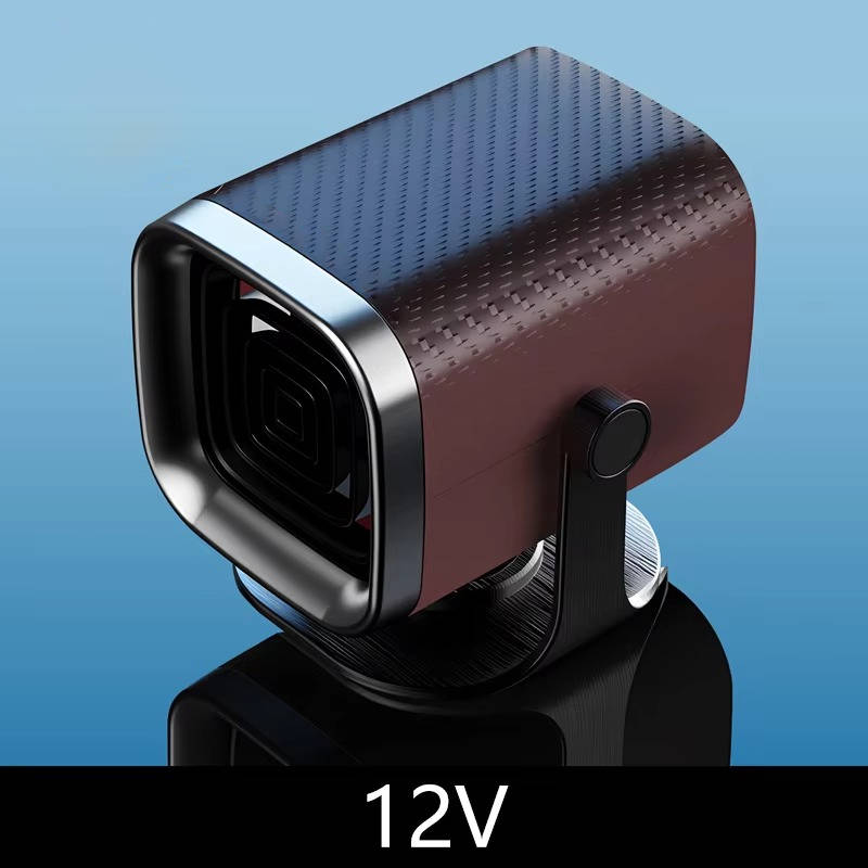Ogrzewacz samochodowy z funkcją odmgławiania 12 V/24 V | Ceramiczny podgrzewacz 120 W/150 W | Obrotowy o 360°, zapewniający dobrą widoczność na przedniej szybie