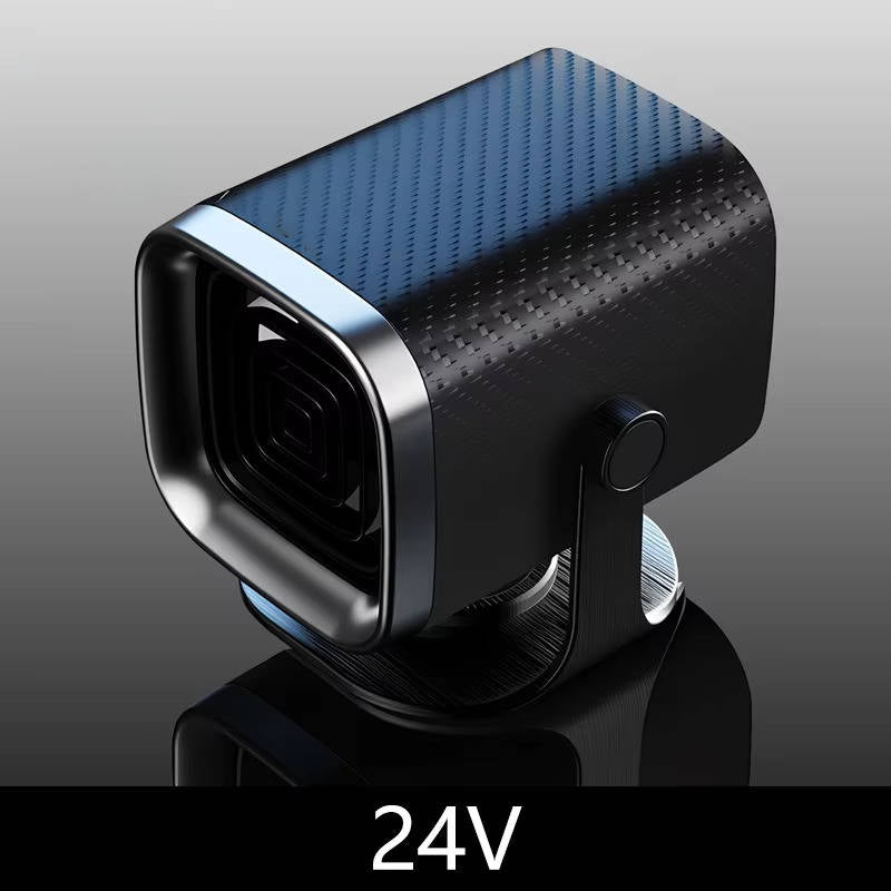 Ogrzewacz samochodowy z funkcją odmgławiania 12 V/24 V | Ceramiczny podgrzewacz 120 W/150 W | Obrotowy o 360°, zapewniający dobrą widoczność na przedniej szybie