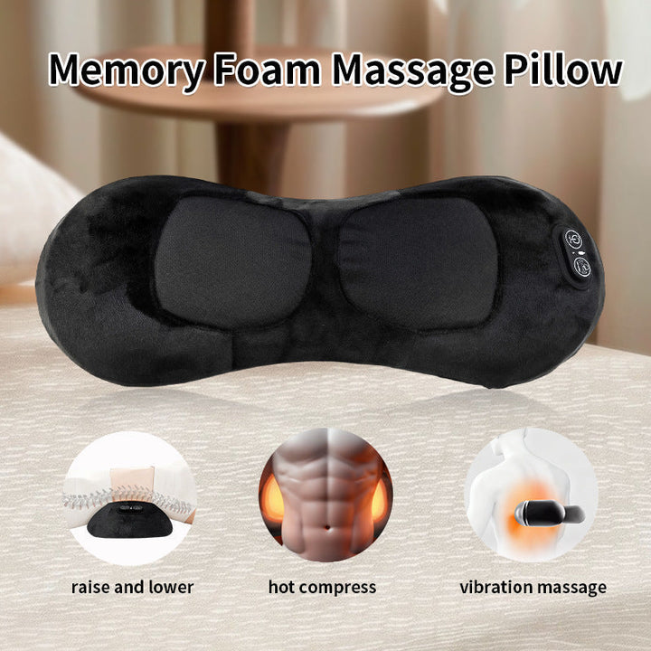 Ergonomiczna poduszka grzewczo-masująca