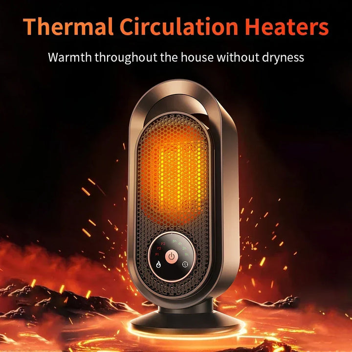 WarmBreeze Mini Heater – przenośny termowentylator 1000 W na biurko i do pokoju