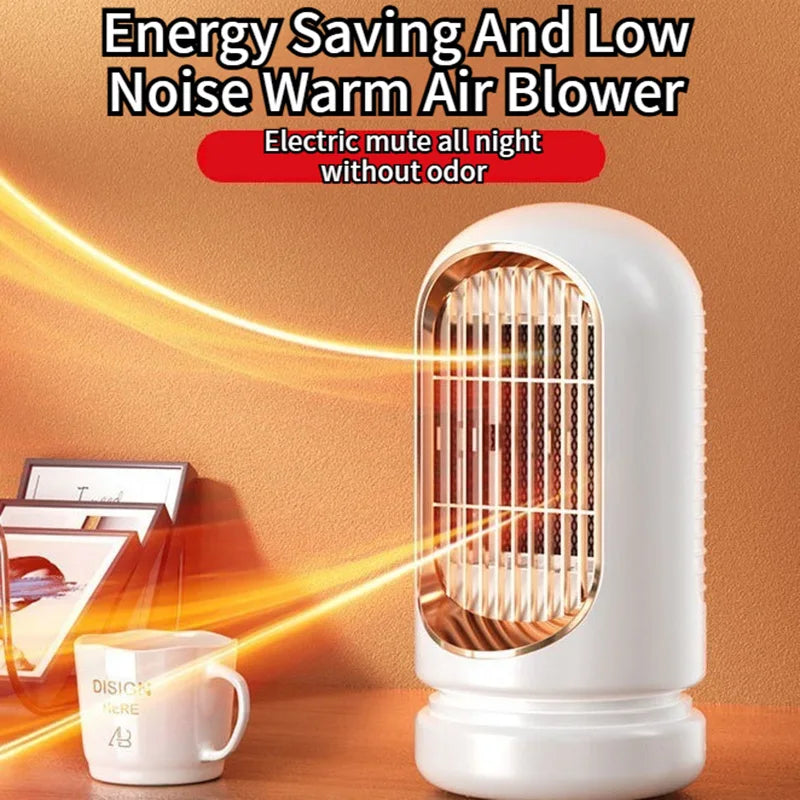 Energooszczędny mały grzejnik elektryczny do użytku domowego