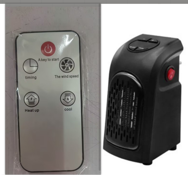 Ceramiczny termowentylator z termostatem i timerem 12 h