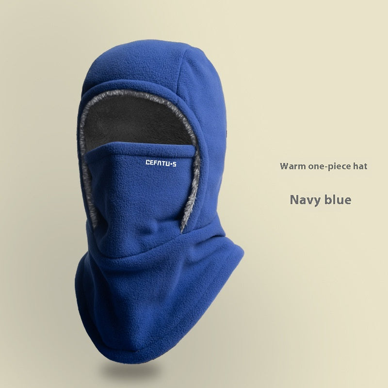 Kominiarka polarowa z kapturem – miękka i wiatroszczelna