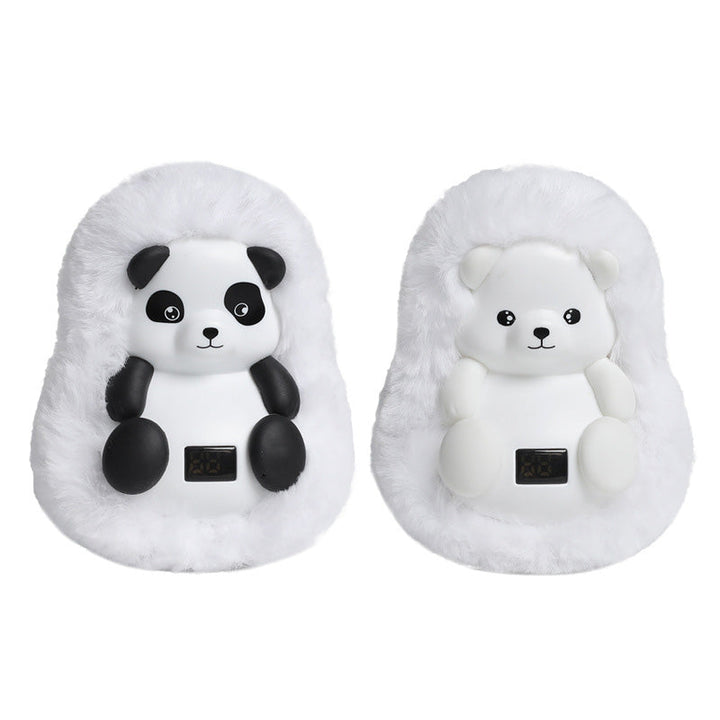 Ładowany pluszowy ogrzewacz do rąk miś polarny lub panda – Ciepłowo