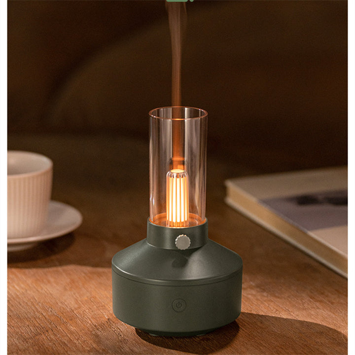 Dyfuzor zapachowy retro z lampką LED jak żarówka – nocna