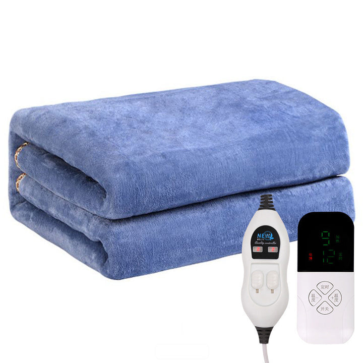 Elektryczny koc grzewczy flanelowy z 9 poziomami temperatury, 120 W