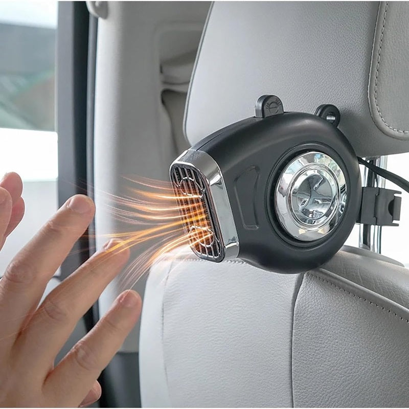Przenośna nagrzewnica samochodowa 12 V z regulacją kąta 360°