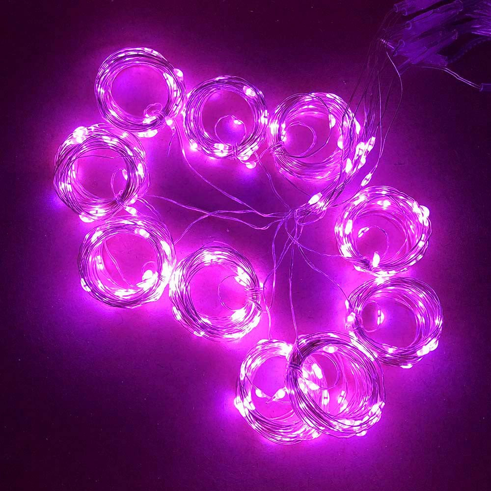 Kurtyna świetlna LED na okno z pilotem – USB, 8 trybów