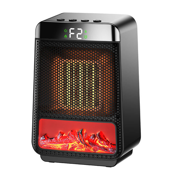 Ciepłowo Termowentylator z efektem płomienia 3D i timerem
