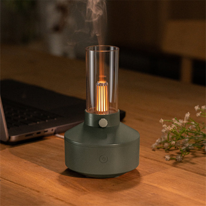 Dyfuzor zapachowy retro z lampką LED jak żarówka – nocna
