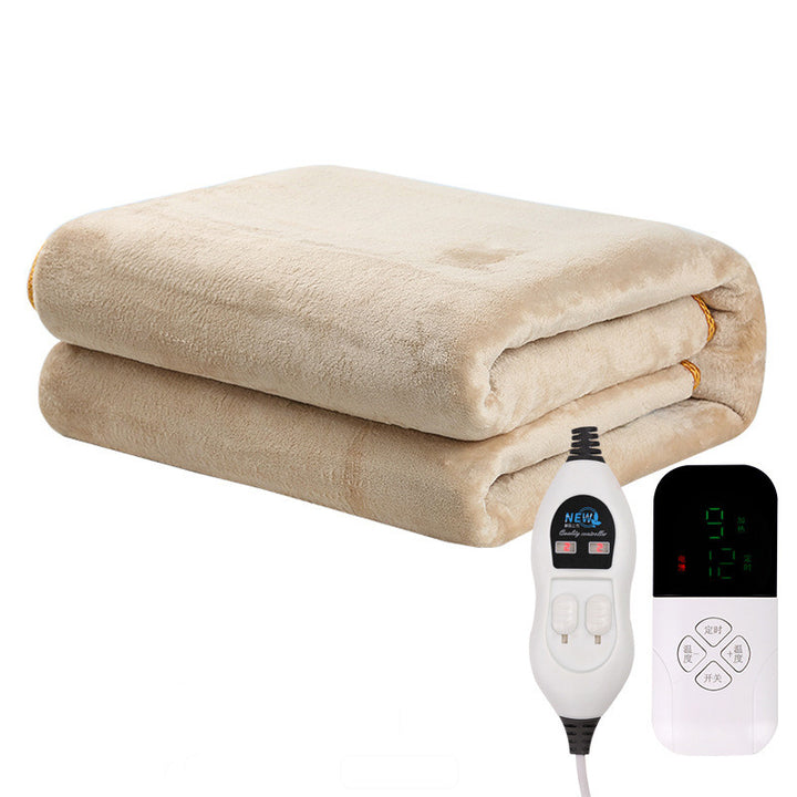 Elektryczny koc grzewczy flanelowy z 9 poziomami temperatury, 120 W