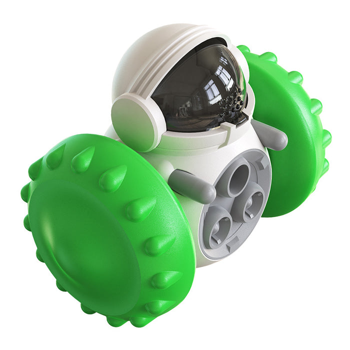 Ciepłowo Kiwająca się zabawka robot na smakołyki dla psa i kota