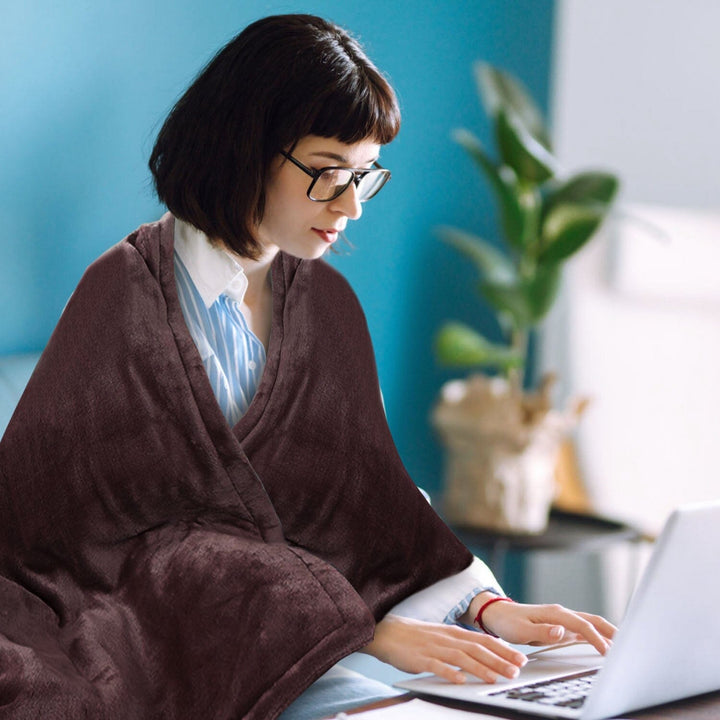 Elektryczny podgrzewany koc flanelowy - CozyHeat
