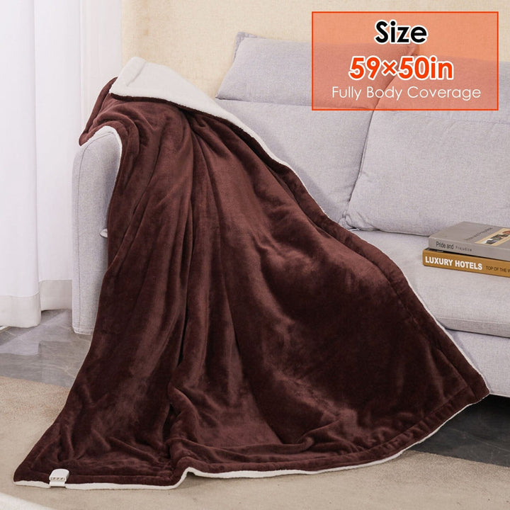 Elektryczny podgrzewany koc flanelowy - CozyHeat