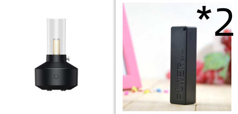 Dyfuzor zapachowy retro z lampką LED jak żarówka – nocna