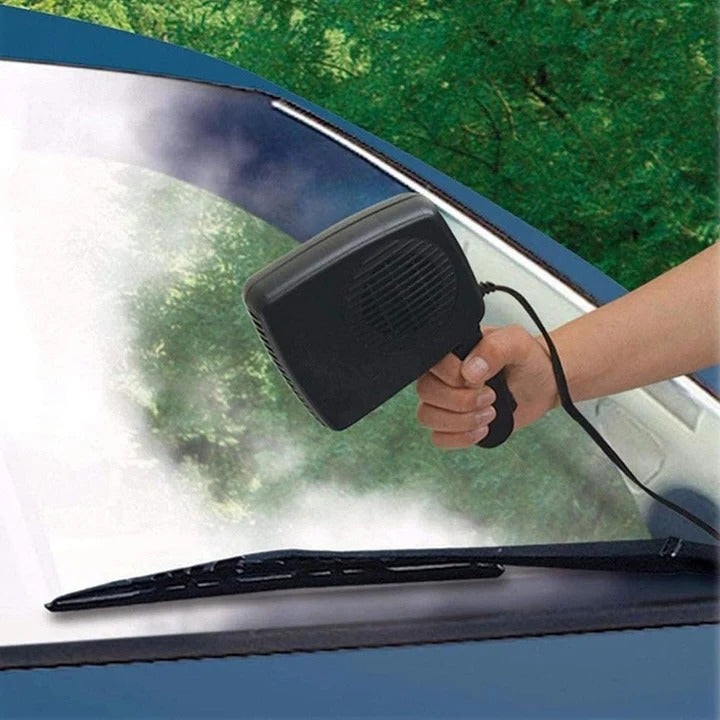 Przenośna ceramiczna nagrzewnica i odmrażacz samochodowy 12 V, 150 W i 300 W