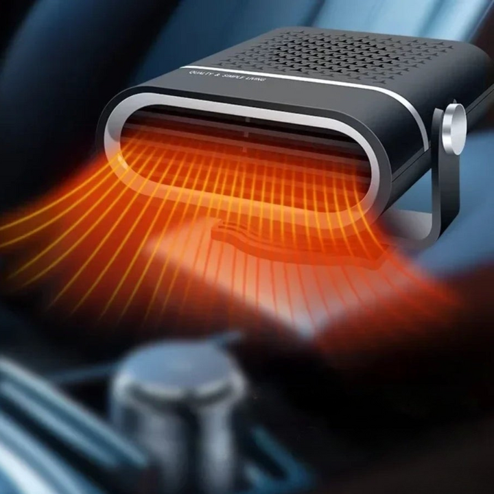 Przenośny samochodowy odmrażacz USB 12 V z wentylatorem
