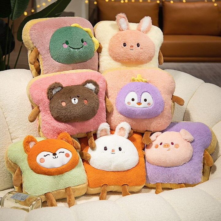 Kolekcja pluszowych ogrzewaczy do rąk Fluffy Animal Toastie