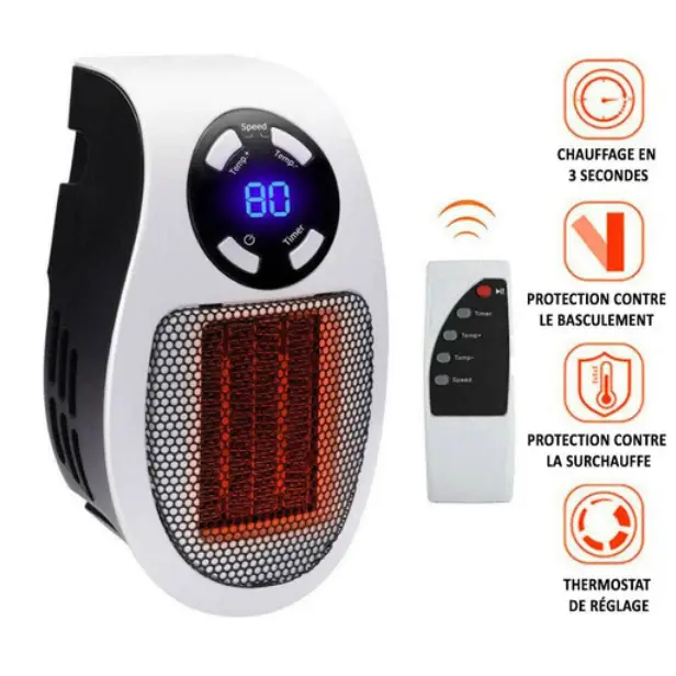 Ultrakompaktowy grzejnik ceramiczny HeatCompact