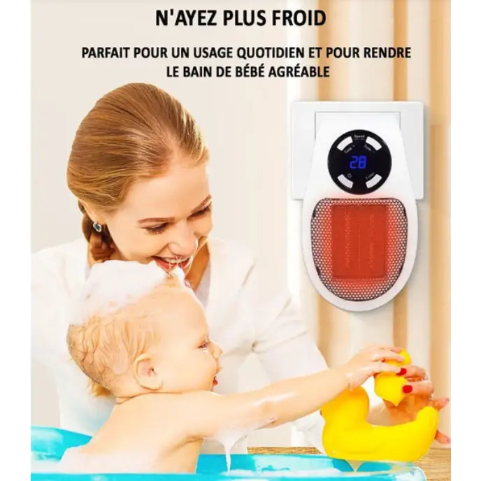 Ultrakompaktowy grzejnik ceramiczny HeatCompact