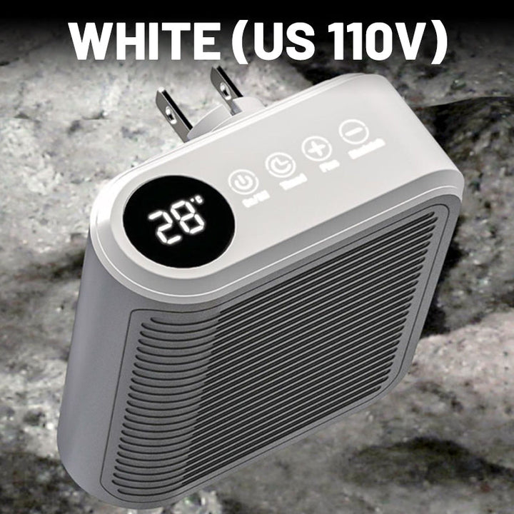Warmteluxe 800 W – kompaktowy energooszczędny mini grzejnik do gniazdka