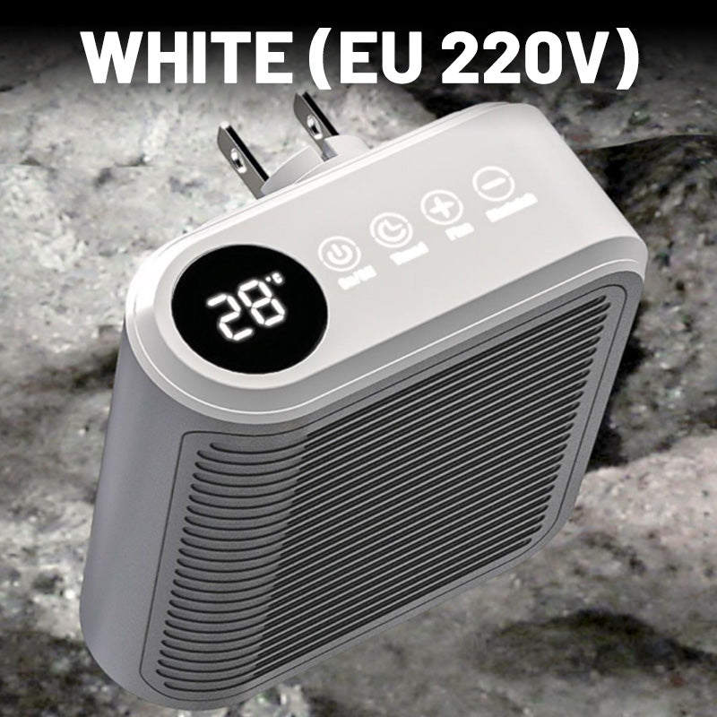 Warmteluxe 800 W – kompaktowy energooszczędny mini grzejnik do gniazdka
